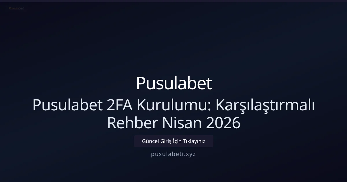 Pusulabet APK Kurulum ve Güvenlik Rehberi